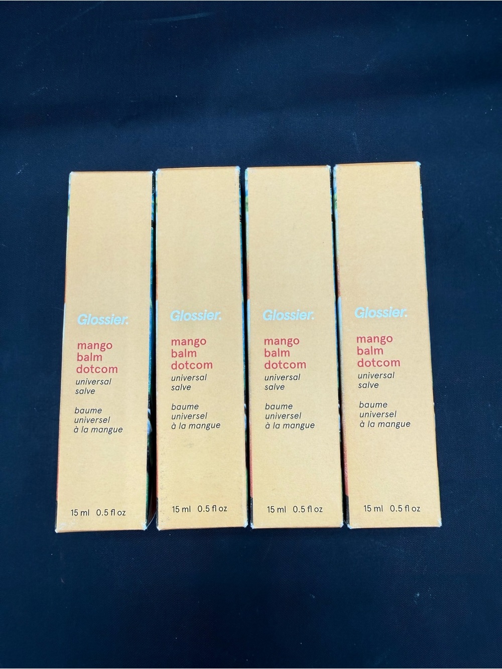 Glossier Mango Balm Dotcom Universal Salve - Peachy Yellow Packaging - Picture 2 of 2